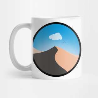 Minimalist Landscape - Desert Sand Dunes Mug